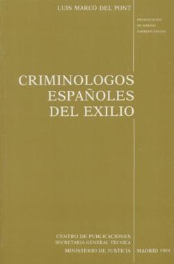 Ver detalles de CRIMINÓLOGOS ESPAÑOLES DEL EXILIO. PDF