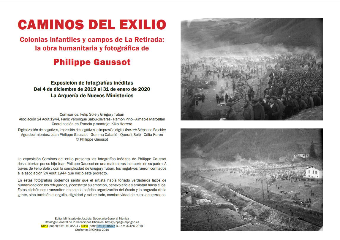 Ver detalles de Caminos del exilio. Obra de Philippe Gaussot