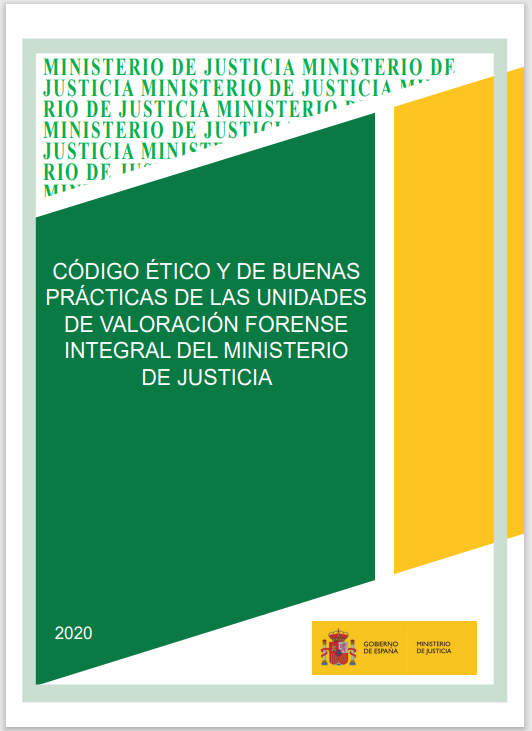 Ver detalles de Código ético y de buenas prácticas de las unidades de valoración forense integral del Ministerio de Justicia