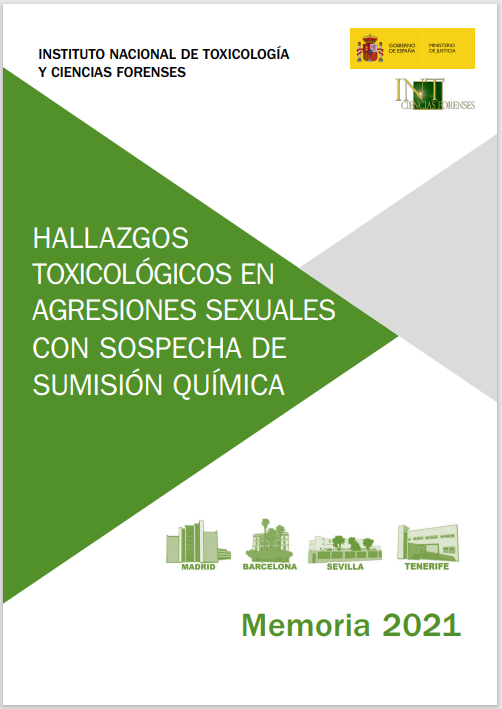 Ver detalles de Hallazgos toxicológicos en agresiones sexuales con sospecha de sumisión química. Memoria 2021