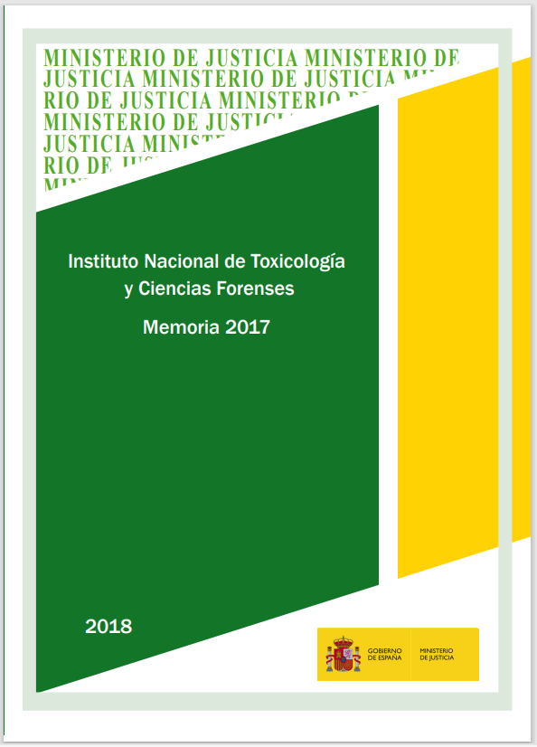 Ver detalles de Instituto Nacional de Toxicología y Ciencias Forenses. Memoria 2017