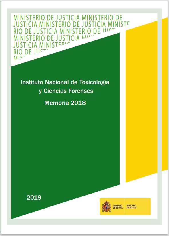 Ver detalles de Instituto Nacional de Toxicología y Ciencias Forenses. Memoria 2018