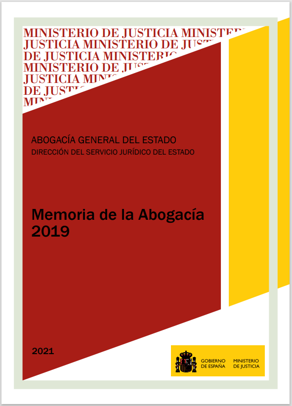 Ver detalles de Memoria de la Abogacía General del Estado 2019