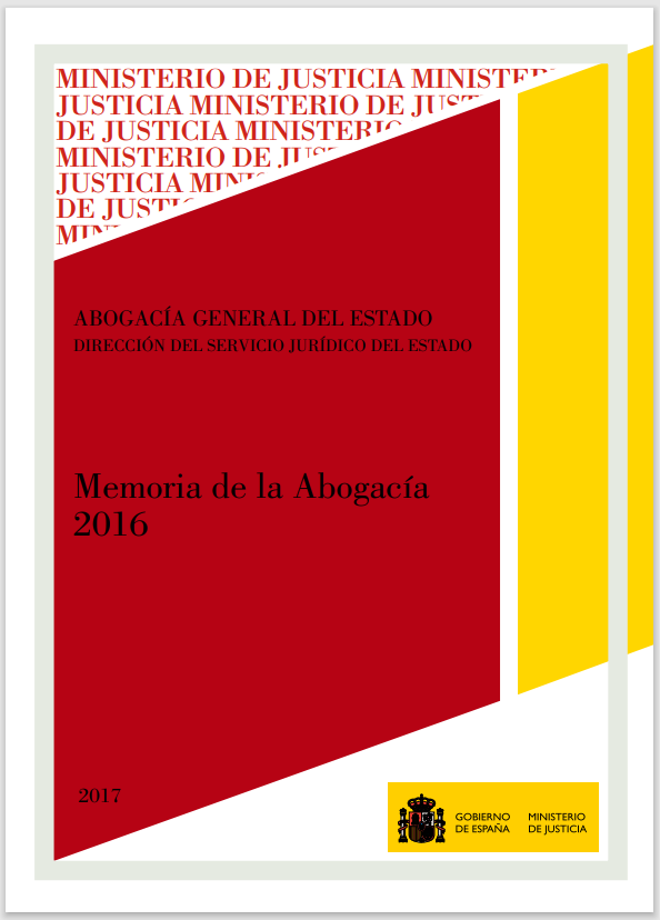 Ver detalles de Memoria de la Abogacía General del Estado 2016