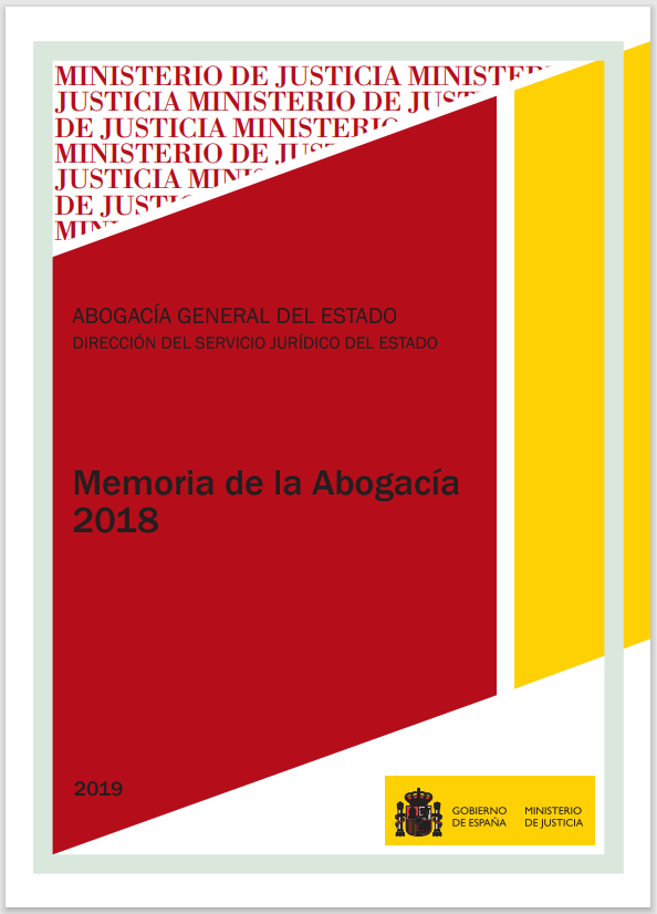 Ver detalles de Memoria de la Abogacía General del Estado 2018