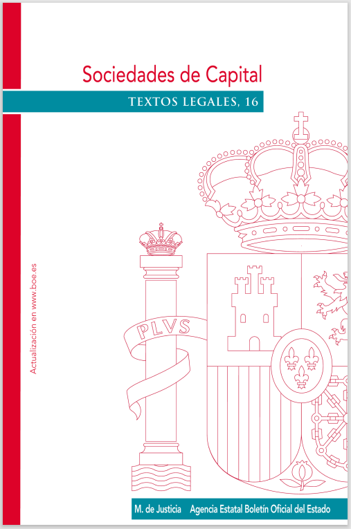 Ver detalles de Sociedades de Capital. Textos legales, 16