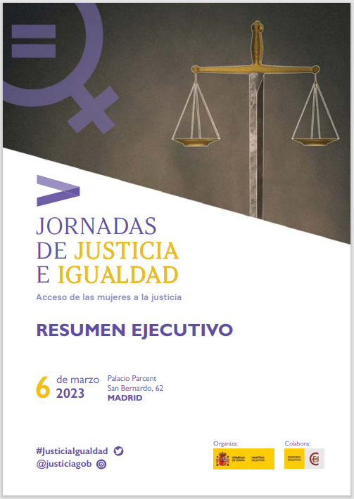 Ver detalles de V Jornadas de Justicia e Igualdad. Acceso de las Mujeres a la Justicia. Resumen ejecutivo