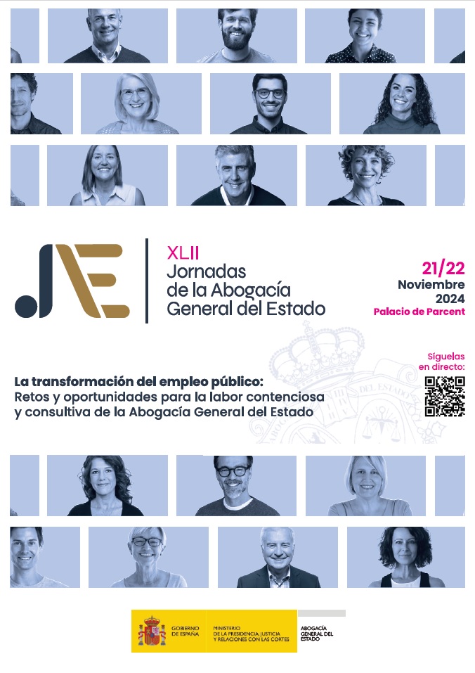 Ver detalles de XLII Jornadas de la Abogacía General del Estado, 2024. Programa (PDF)