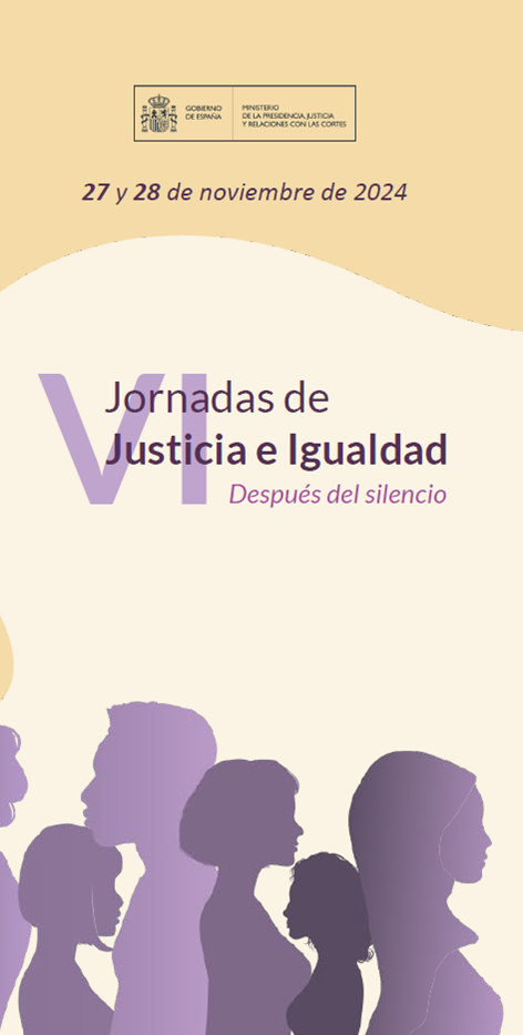 Ver detalles de VI Jornadas de Justicia e Igualdad, 2024. Programa (PDF)