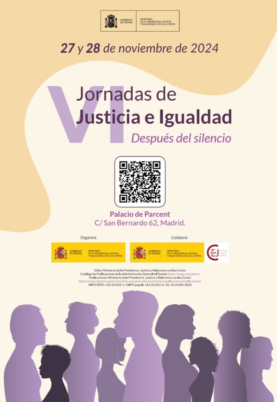 Ver detalles de VI Jornadas de Justicia e Igualdad, 2024. Cartel (PDF)