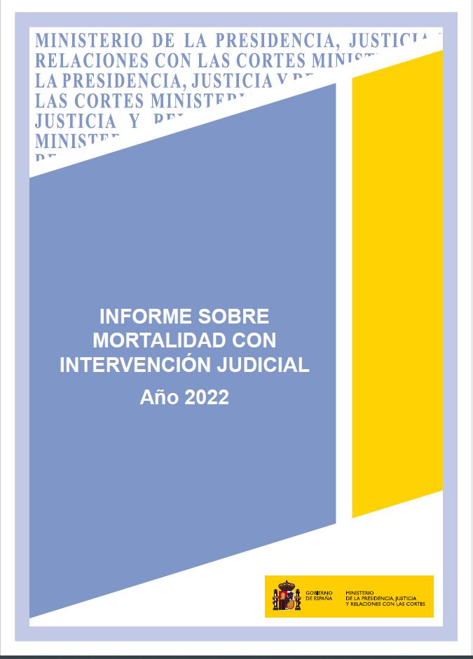 Ver detalles de Informe sobre mortalidad con intervención judicial Año 2022