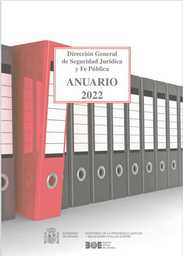 Ver detalles de Anuario de la Dirección General de Seguridad Jurídica y Fe Pública 2022