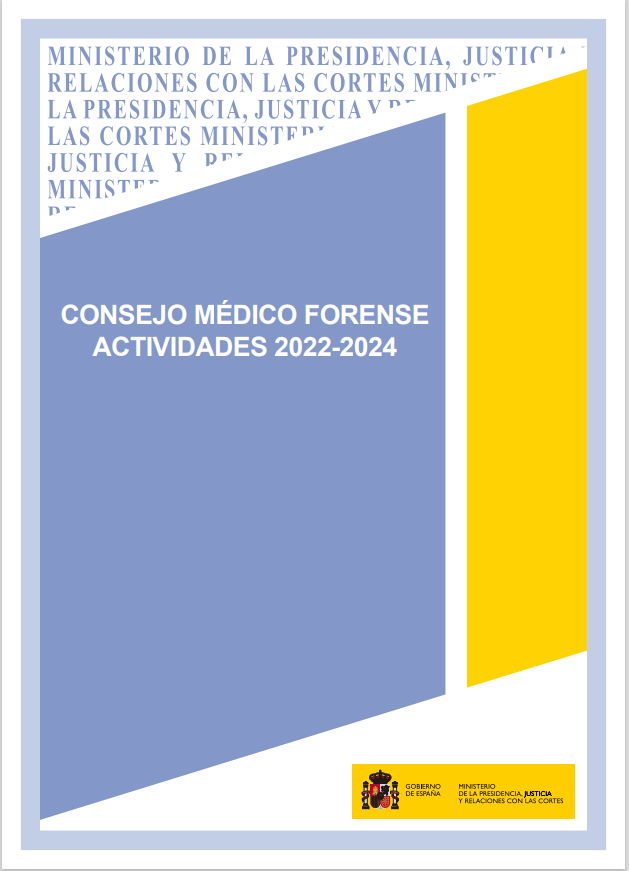 Ver detalles de Consejo Médico Forense. Actividades 2022-2024
