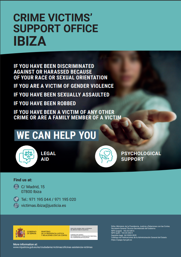 View details of Crime victims&acute; support offices 2025 (carteles)