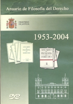 Ver detalles de ANUARIO DE FILOSOFÍA DEL DERECHO AÑOS 1953-2004. EDICIÓN 2006 CD