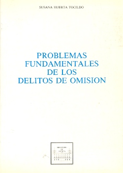 Ver detalles de PROBLEMAS FUNDAMENTALES DE LOS DELITOS DE OMISIÓN  1987